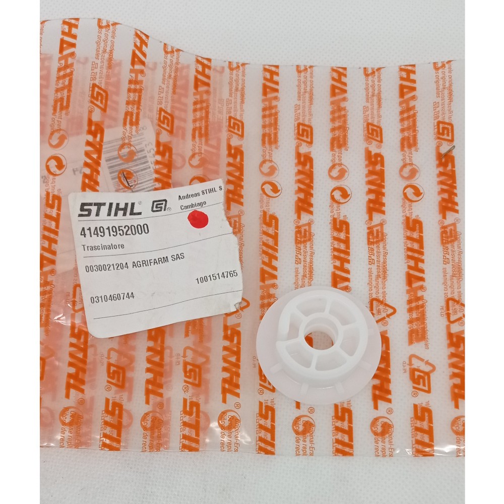 Trascinatore originale Stihl per decespugliatore , tosasiepi , abbacchiatore- 41491952000