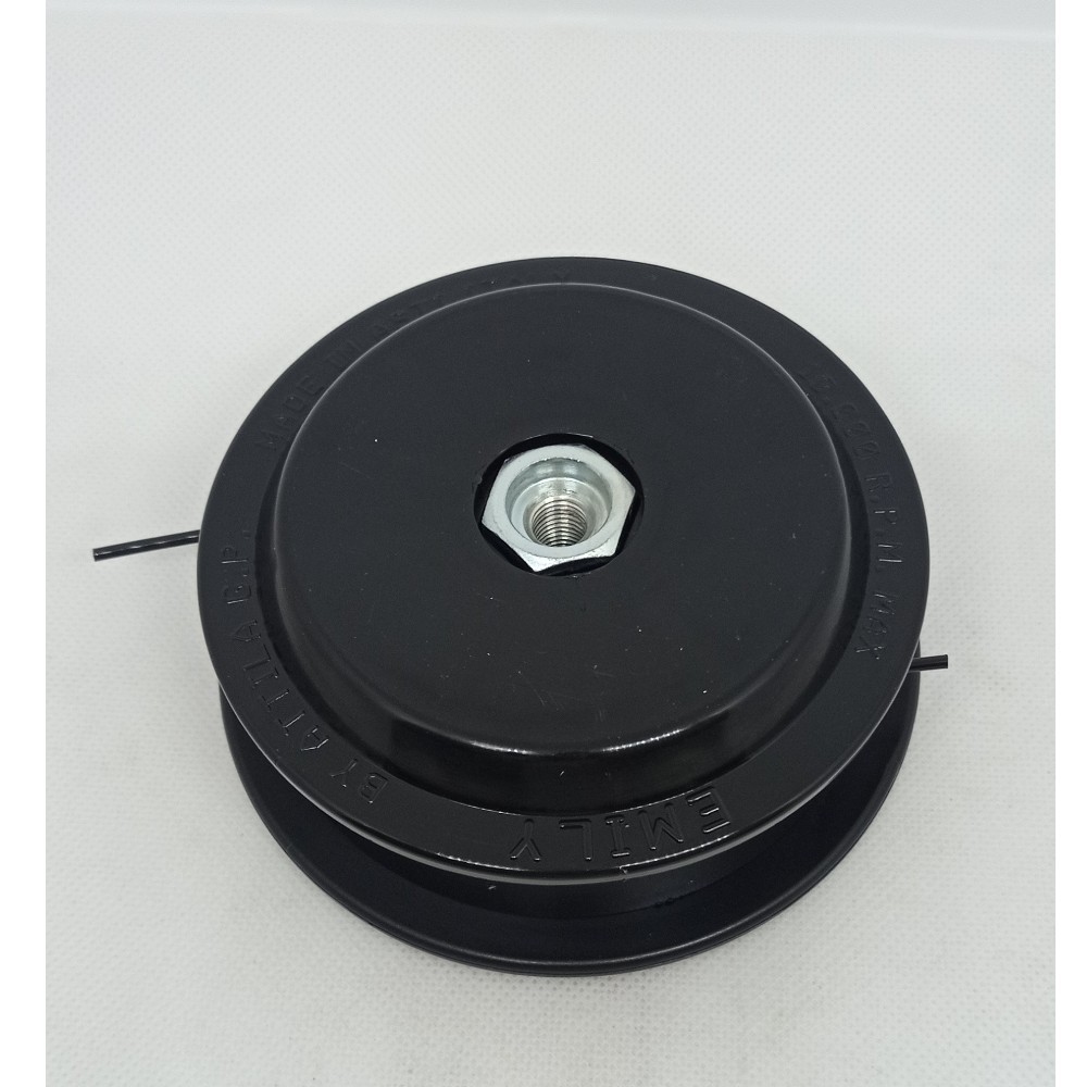 Testina professionale Emily semi-automatica nera piana 10x1.25 S x F - 001162