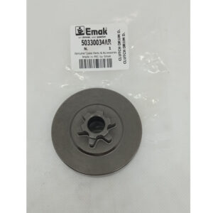 D 68 pCampana frizione asso 3/8" originale Emak  per motosega Oleo Mac Efco GSH 40, GSH 400, MTH 400, MTH 4000 - 50330034AR