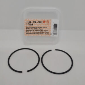 Segmento di compressione da 56x1,2mm originale Stihl per motosega MS651, MS661, MS661E M, MS661CMW,MS661Magnesium - 11440343002