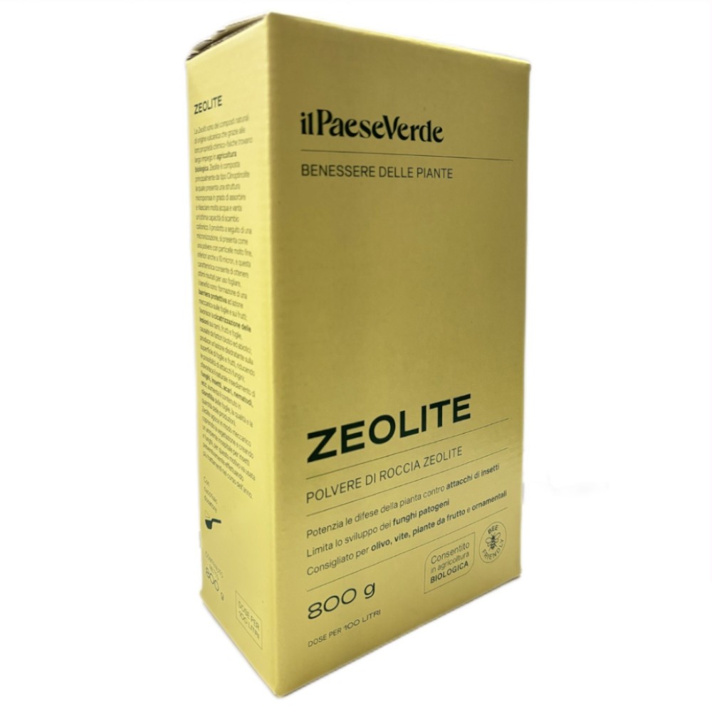 Zeolite polvere di roccia insetticida biologica per olivo piante da frutto ornamentali e orticole 800gr