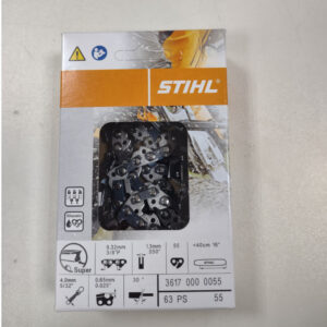 Catena Stihl per motosega 55 maglie 3/8"P 9,32mm 1,3mm- 36170000055