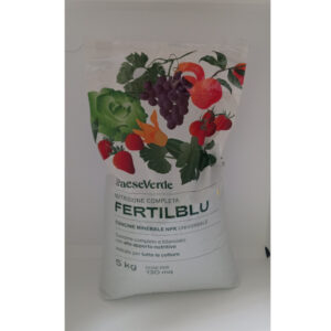 Concime minerale NPK universale Fertiblu, azoto, fosforo ,potassio, Il paese verde, nutrizione completa confezione in granuli da 5kg