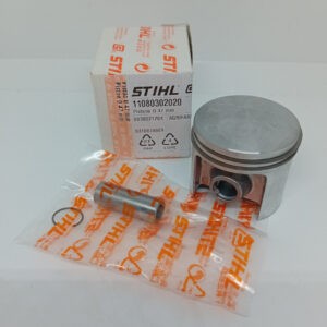 Pistone ø 47mm originale Stihl 08 SE, SG 17, BG 17, SG 17 L, TS 08 S, TS 350, TS 360, TS 350 AVE, P 835, P 840 - 11080302020