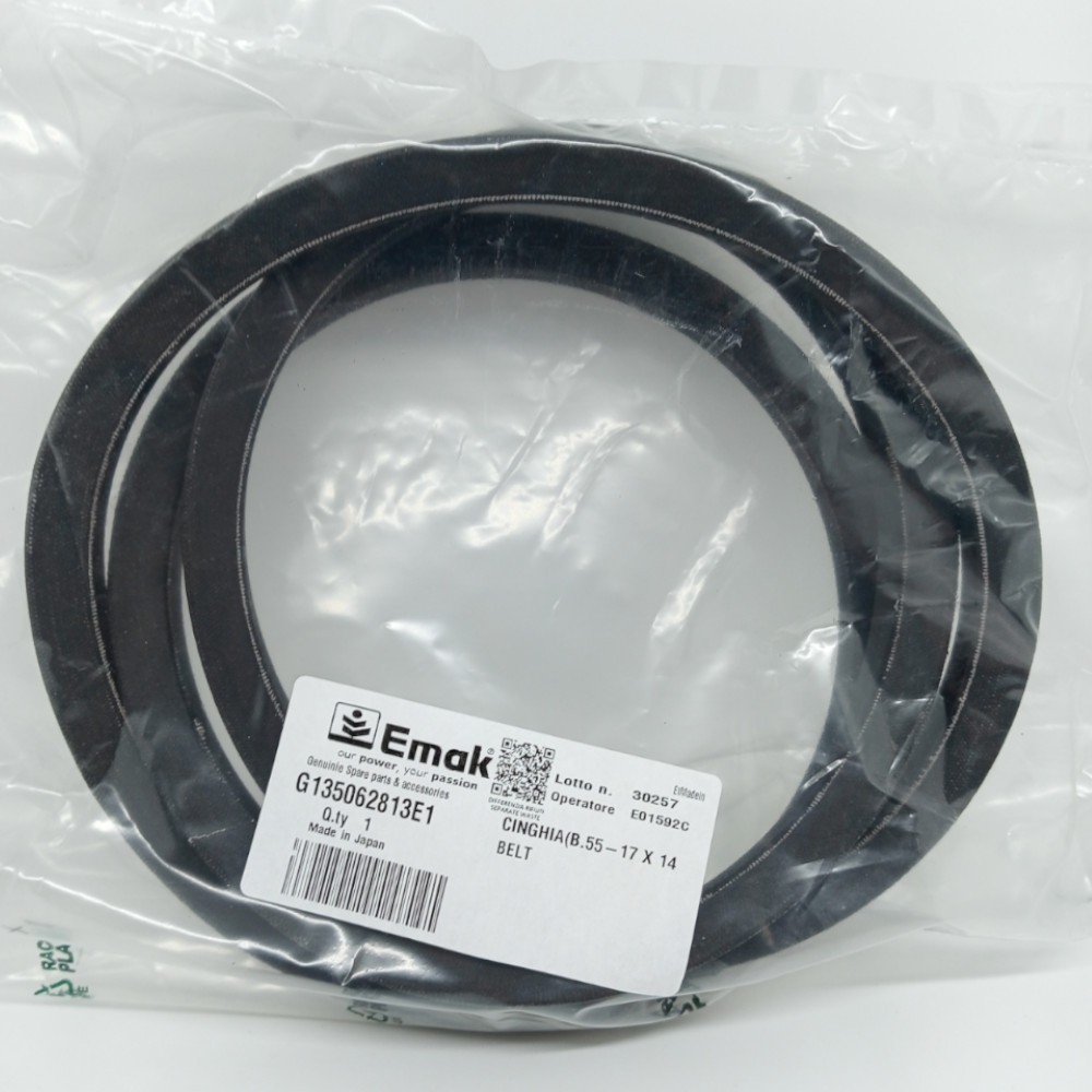 Cinghia piatto taglio originale Emak per trattorino Oleo Mac - G135062813E1