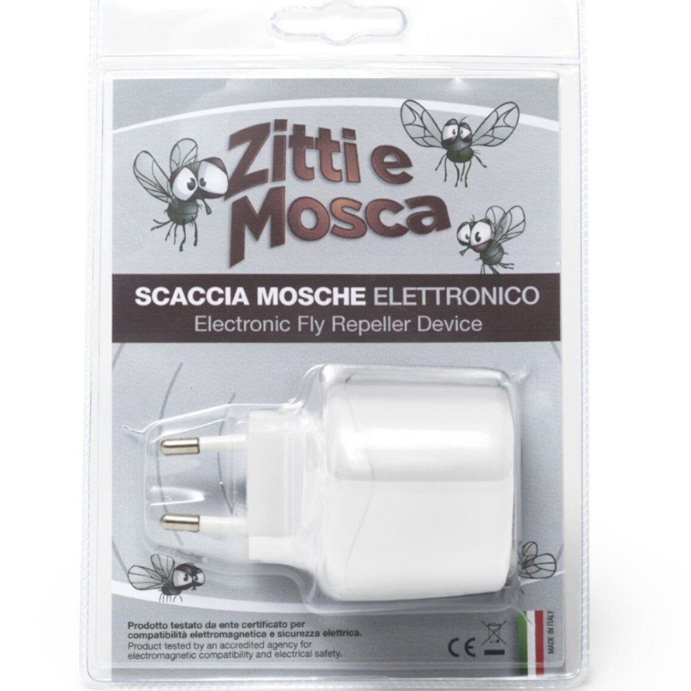 Zitti e mosca scaccia mosca elettronico a ultrasuoni