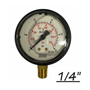 Manometro originale Campagnola da 63 1/4 con glicerina - 01160100