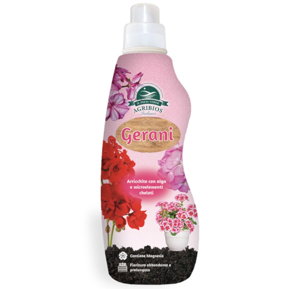 Concime liquido Gerani 1 LT Agribios