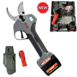 Forbice a batteria Lisam TL42 motore brushless con 02 batterie 25,2V 2,6Ah caricabatteria e fondina