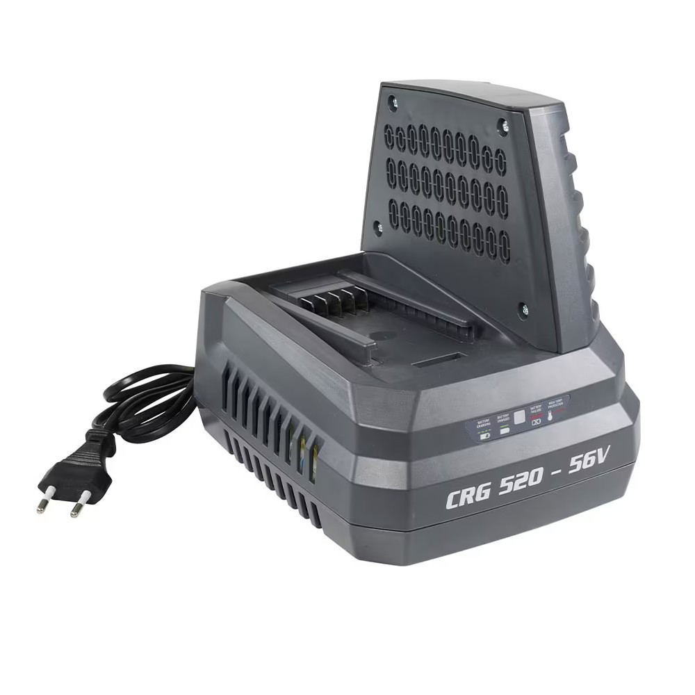 Caricabatterie CRG520 Oleo Mac per batterie Bi525, Bi540, Bi580 56 Volt
