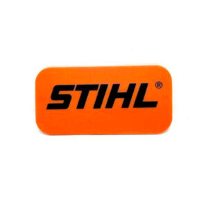 Targhetta marchio Stihl originale - 00009672035