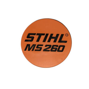 Targhetta originale Stihl per motosega MS 260 - 11219671507