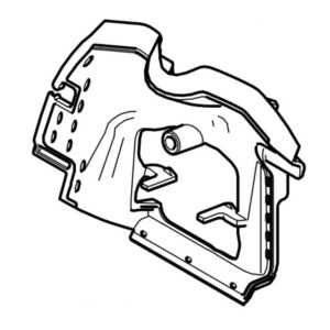 Deflettore aria originale Stihl per motosega, MS 212 C-BE, MS 172, MS 162, MS 172 C-BE, MS 182, MS 182 C-BE, MS 162 C-BE, MS 212 - 11481243201