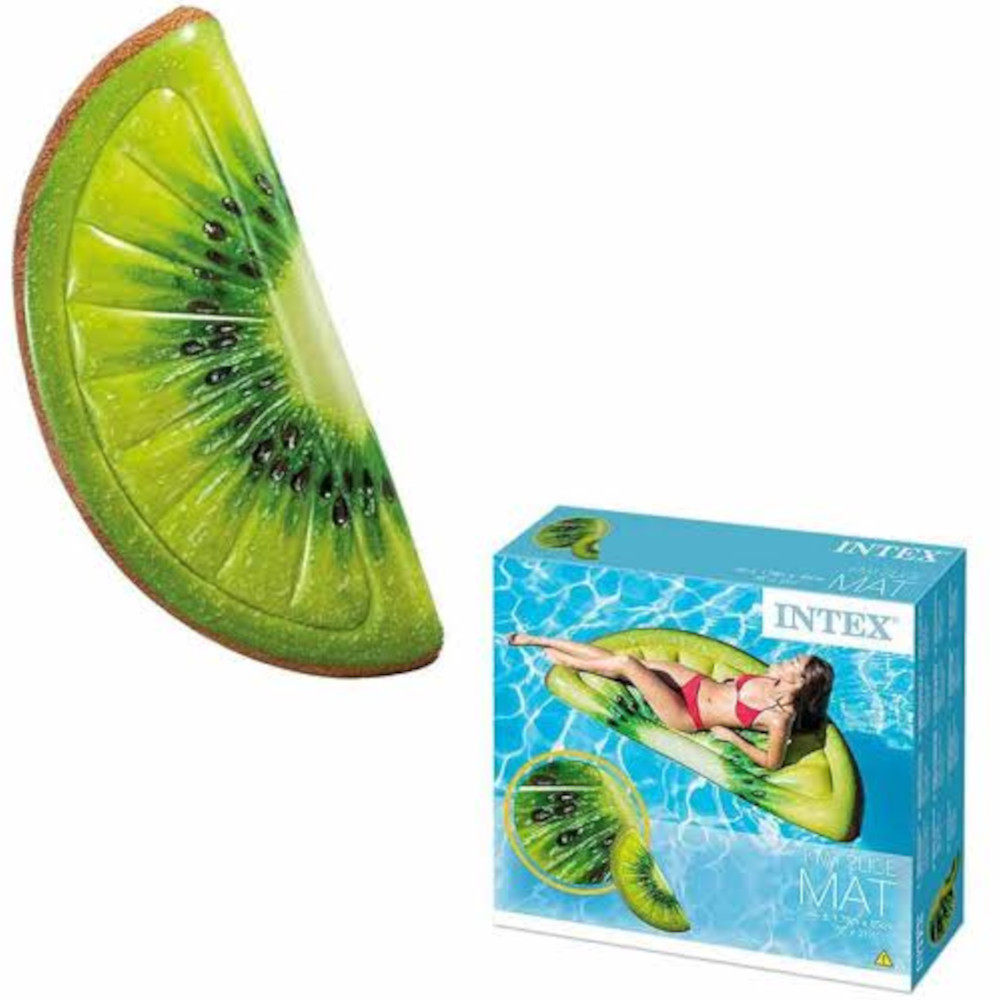 Materassino gonfiabile spicchio di Kiwi 1.78mt x 85 cm INTEX