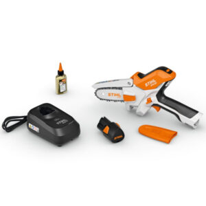 Potatore Stihl GTA20 completo di 01 batteria AS2 caricabatteria ALS31 e olio lubrificante incluso