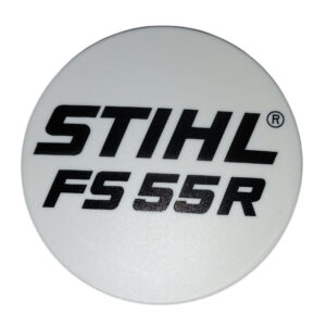 Targhetta originale Stihl per decespugliatore FS 55 R - 41409671529